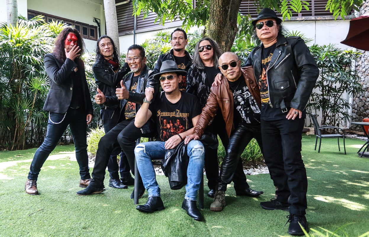 Konsert Rocker Lapan rockers otai taruhan konsert Semangat Zaman