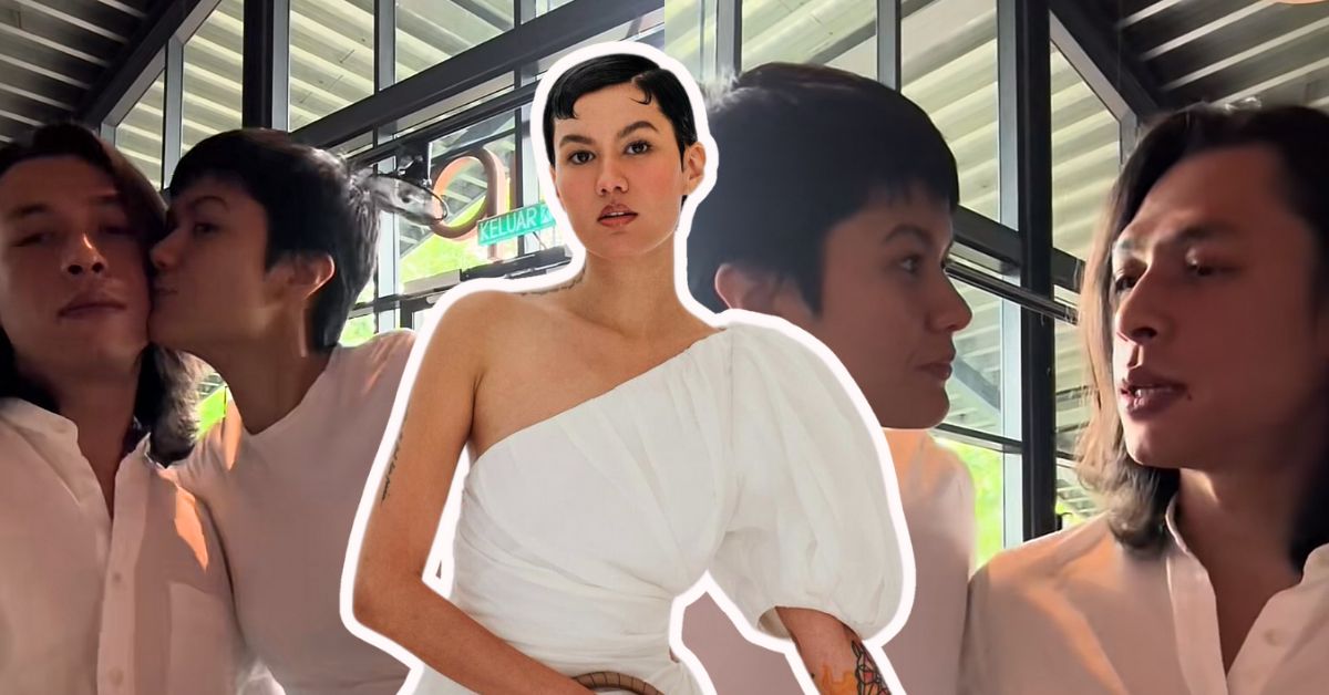 Cium pipi, Alicia Amin sedang hangat bercinta?