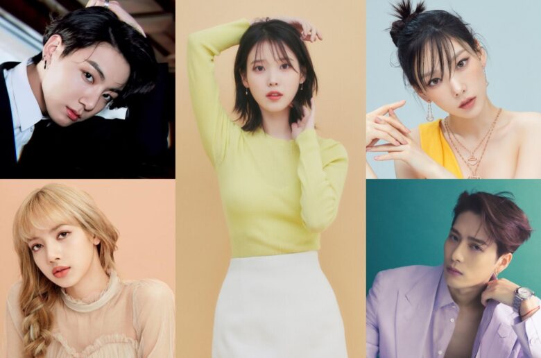 idola k-pop menangis