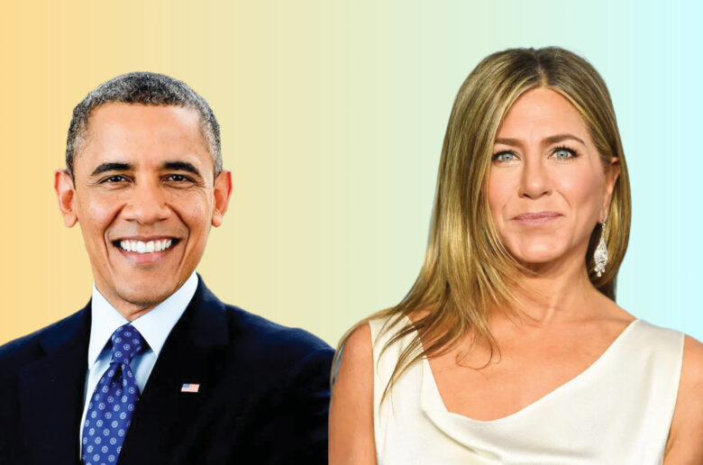 JENNIFER ANISTON BARRACK OBAMA