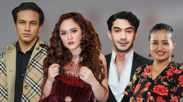 SELEBRITI INDONESIA MAKAN BABI